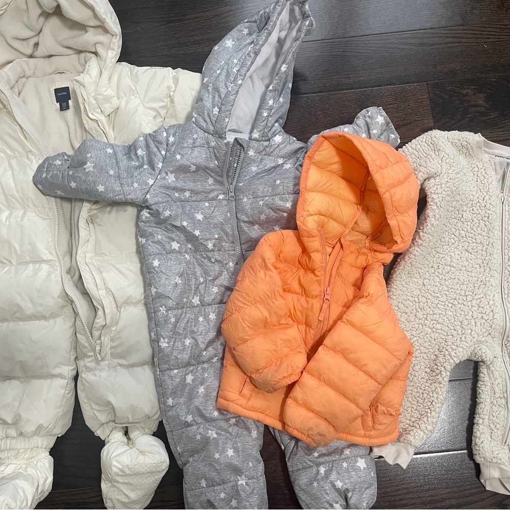 4 for $60- Baby Outerwear Bundle,9-18 months